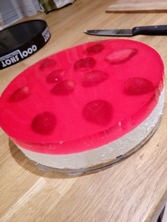 Cheesecake de morango